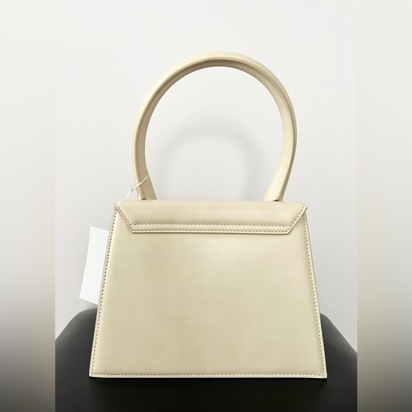 JACQUEMUS Beige Ivory Le Grand Chiquito Bag - Picture 2 of 10